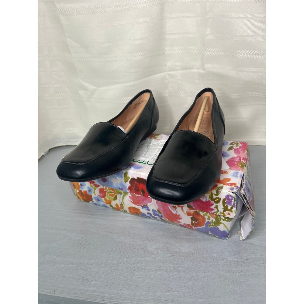 Mootsies Tootsies Edith Moc Toe Loafers Black Womens Size 10M - Picture 7 of 15